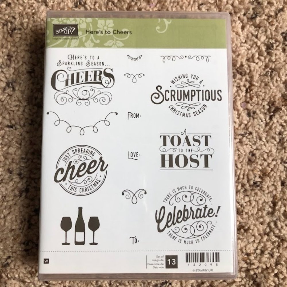 Here's to Cheers Stamp Set by Stampin Up